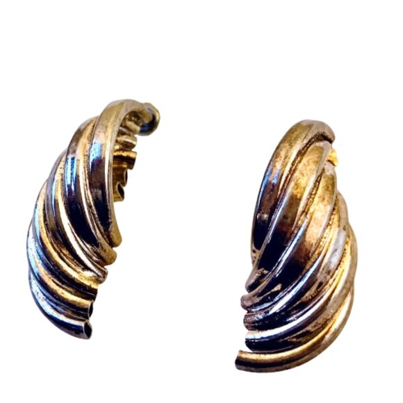 Vintage Silver Earrings Posts for Pierced Ears - Picture 6 of 12